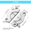 Pack of 2 Table Top Connectors, Table Connectors, Worktop Connectors,