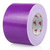 BOMEI PACK Cinta aislante de 4 pulgadas púrpura impermeable, resistente,