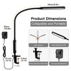 Clamp on Lamp, LUJOLUMIN LED Desk Lamp, 18W, 3000 LMS,