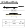 HODEE Rear Wiper Arm Blade Nut Set Replacement for Jeep