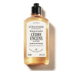 L'OCCITANE - Cèdre Encens (formerly Baux) Shower Gel - 250 ml - Spicy, woody and ambered fragrance - Made in France