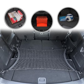 Floor Style Trunk Cargo Net for Ford Explorer Base ST XLT Limited 2020-2025 - Car Accessories - Premium Trunk Organizers and Storage - Cargo Net for SUV - Vehicle Carrier Organizer for Ford Explorer