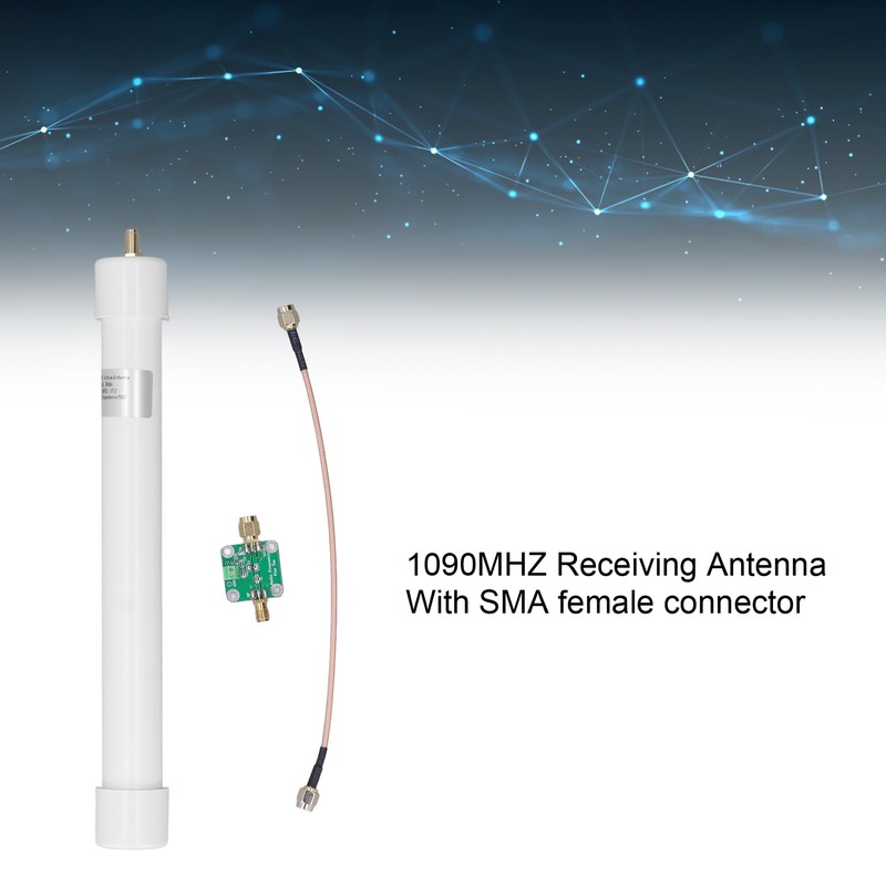 1090MHZ ADS‑B Receiver Antenna with SMA Connector 36dbi High Gain