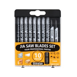 Zfegto DW3741C for DeWalt Jig Saw Blades Set, T-Shank Sawzall Blades Set with Case,10 Pcs