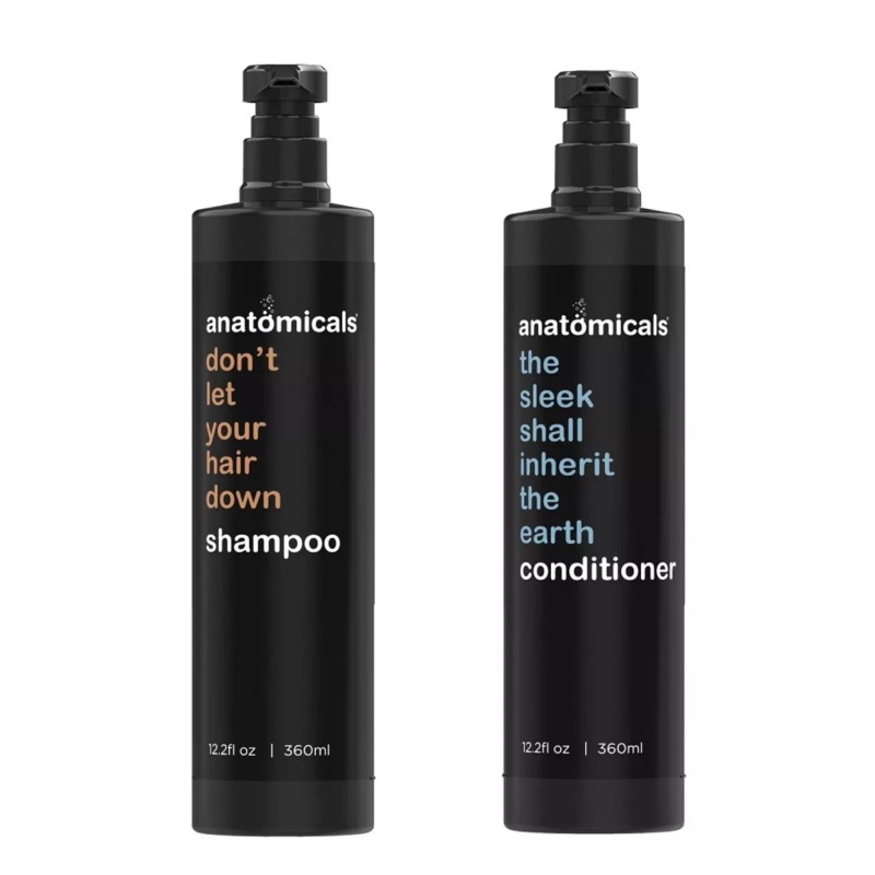 Anatomicals Don't Let Your Hair Down Shampoo & Conditioner 12oz