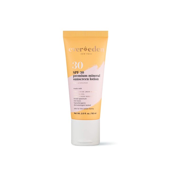 Evereden Evereden Premium Mineral Sunscreen SPF 30: Baby-Safe Whole-Family Mineral