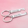 FEELMEM Up Movie Inspired Gift Couple Keychain Set Every Carl
