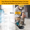 Dust Shroud for Angle Grinder 4.5" and 5" + 2