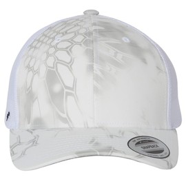 Joe's USA YP Classics 6606 Six-Panel Snapback Retro Trucker Cap - OSFM - 1 Pack - Kryp-tek Wraith