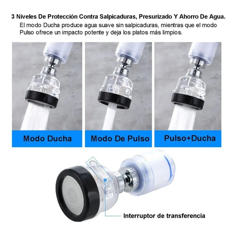 Filtro De Agua Para Llave, Purificador, Elimina Fluoruro Nud Nude