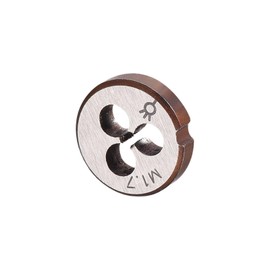 CoCud Metric Adjustable Round Die, M1.7 X 0.35, Alloy Steel Thread Right Hand Threading Die - (Applications: for Processing External Threads for Metal Plastic)