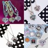 Inspired Silver - Heart Shaped Key Charm Ornament - Silver