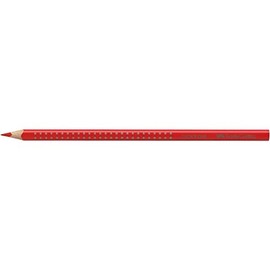 Faber-Castell 112418 Colour Grip 2001 Colouring Pencil, Scarlet Red, Pack of 1