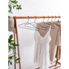 StorageWorks Wire Hangers for Closet, 4mm Super Thick Metal Hanger,