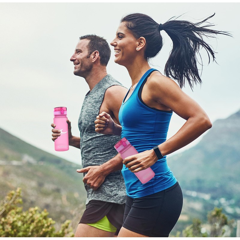 Daikoku Sports Water Bottle, Size 1 Litre, BPA-Free, Pink