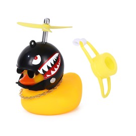 CPJJ Yellow Duck Bicycle Bell, Bicycle Bell Children, Bicycle Horn Children, Bicycle Bell Children Boys, Funny Bicycle Horn, Pack of 1, bronze