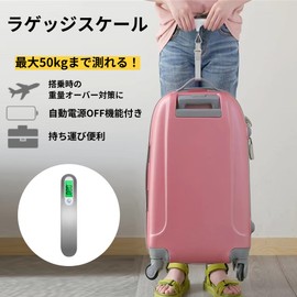 Luggage, Travel Scale, Portable Digital Scale, Scale, Scale, Travel, Hanging Luggage Checker, LCD Display, Outdoor, Convenient, Lightweight, Tare Function, Small, Courier, Portable, Up to 110.2 lbs