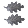 Qianly 2X Door Stoppers Doorstops for Bottom of Door Cast