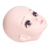 Baluue Makeup Mannequin Head for Eyelash Extension Training Realistic Face