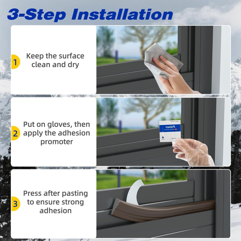Weather Stripping Door Seal Strip for Door Frame,Window Insulation for