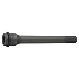 Tone HP4AH-12L Long Hexagon Socket for Impact, 1/2 inch (12.7 mm) Drive, Width of Both Sides 0.5 inches (12 mm)