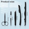TOYMIS Eyebrow Kit, 5 in 1 Eyebrow Trimmer Eyebrow Grooming