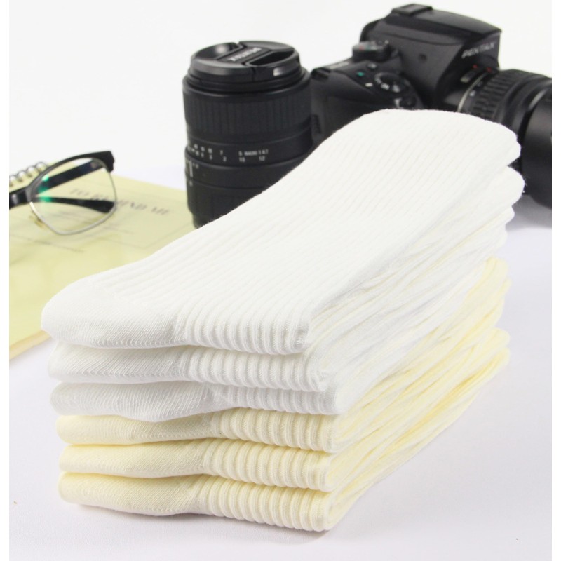 BomKinta Calf Socks for Women Thin Solid Cotton Crew Socks