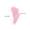 SOLUSTRE Gua Sha Scraping Massage Tool Crystal Jade Comb Edge