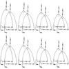 Chivao 16 Pieces Automatic Ice Fishing Hooks Device Stainless Steel