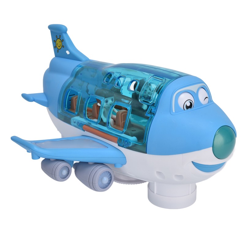 Airplane Toys Simulation Omni Directional Acousto Optic Aircraft Toy for