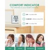 hoyiours Digital Room Thermometer, 3 Pieces Room Temperature Monitor and