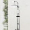 Tenbrachian Universal Adjustable Shower Head Fixing Replacement for 18-25mm, Shower