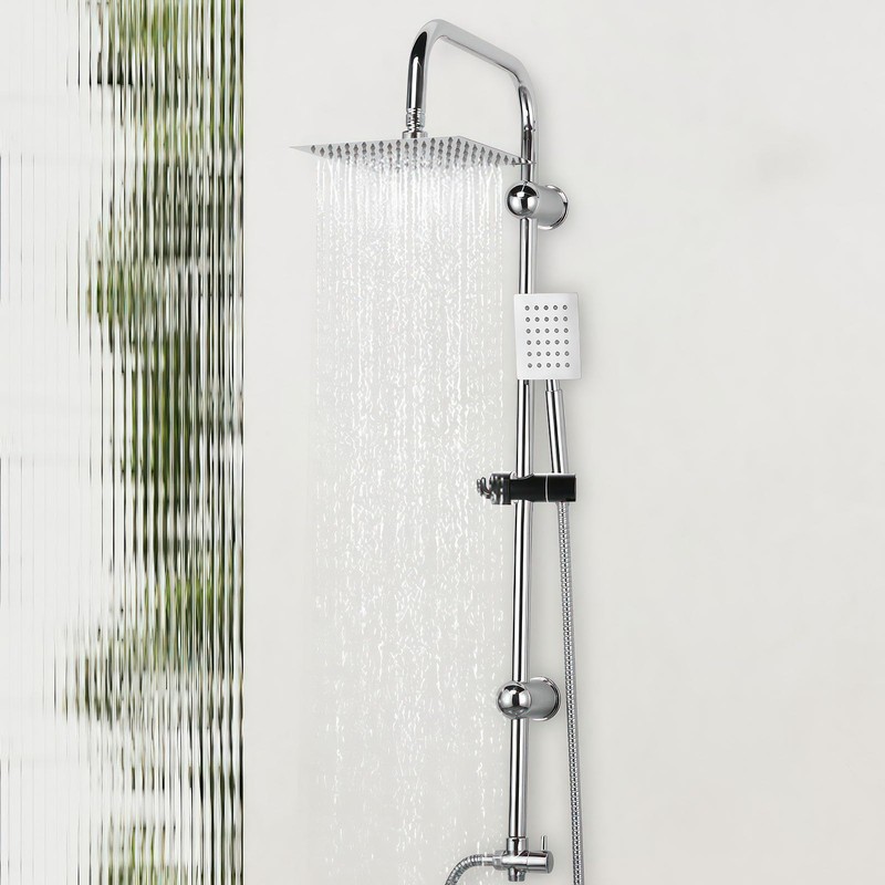 Tenbrachian Universal Adjustable Shower Head Fixing Replacement for 18-25mm, Shower