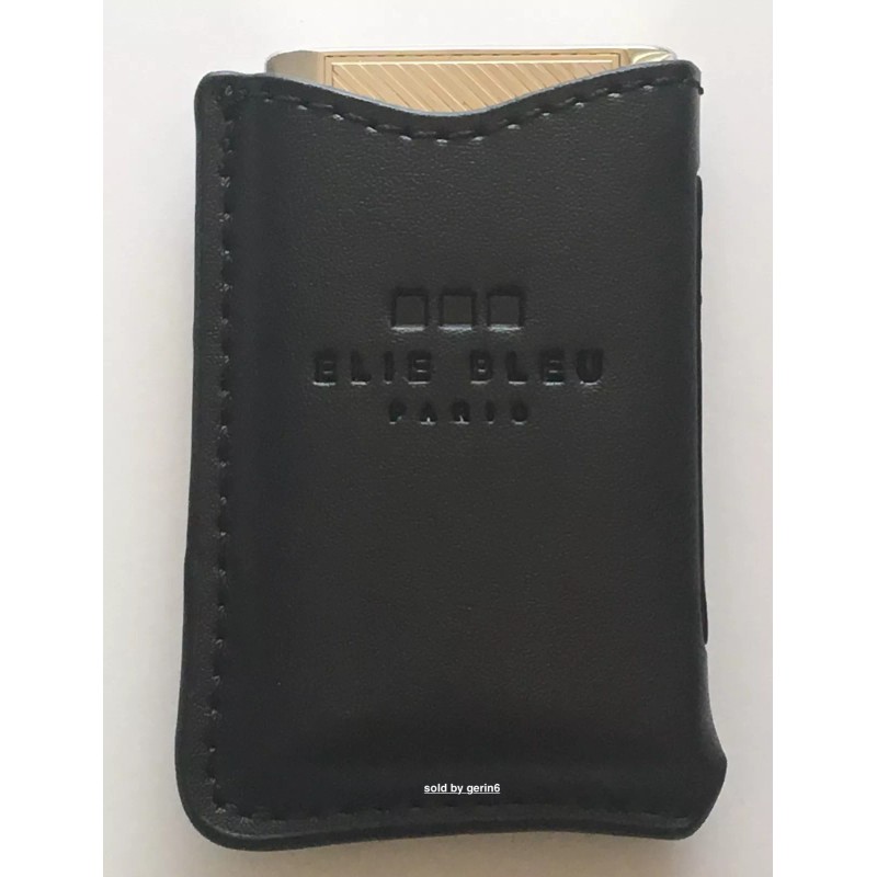 Elie Bleu Leather Lighter Pouch For Elie Bleu Plano J-12