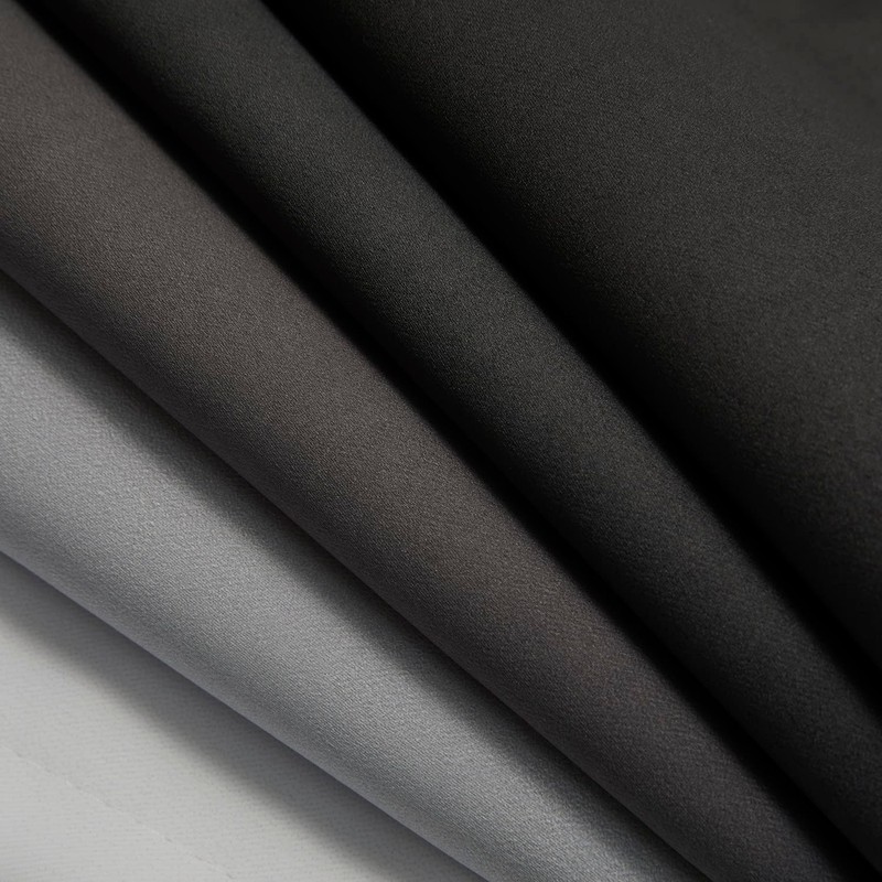 XTMYI Under Sink Covers Curtain for Black Cabinet,Modern Ombre Waterproof