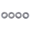 SUKATC 4PCS Front Wheel Bearings Compatible with Hustler FasTrak Mowers