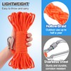 Acostop Professional Water Floating Lifesaving Anchor Rope, Orange