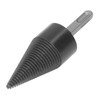 Firewood Bit Cone Wood Splitting Drill Carbon Steel Log Splitter