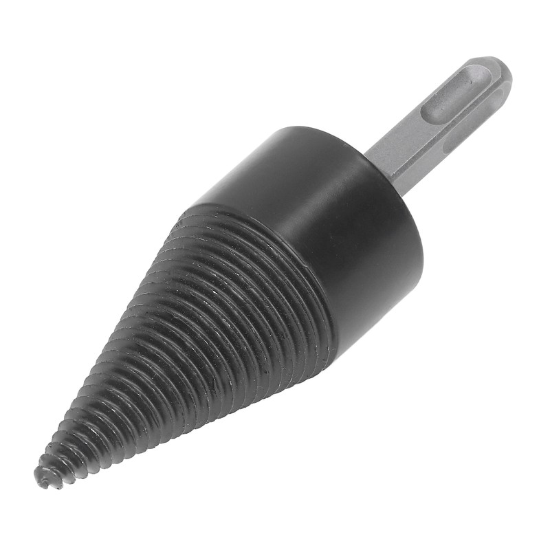 Firewood Bit Cone Wood Splitting Drill Carbon Steel Log Splitter