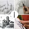 ieron 6 Square Graphite Sticks Square Compressed Charcoal Sticks Drawing