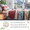 Reversible Xmas Quilts Twin Size Christmas Bedding Bedspread Lodge Cabin