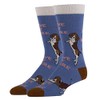Men's Novelty Crew Socks, Funny Crazy Socks, Cool Casual Dress