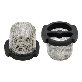 Homehelar Wall Fitting Filter Screen Replacement 6-504-00 for Polaris Pool Cleaners 280, 360, 380, 180, 165, 65 Compatible with Fitting Connectors 9-100-9001 & 9-100-3008 2PCS