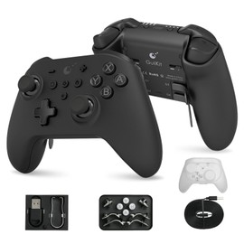 [No Drift] GuliKit KK3 Bluetooth Controller for Switch/Switch OLED/Steam Deck/Android/iOS, Gulikit KK3 Wireless Controller with TMR Joysticks & Hall Effect Analog Triggers, 23 Play Hours, 6 Axis Gyro