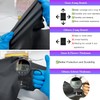 Matte Motorcycle Seat Cover, DIY Universal Elastic Cushion Pad Replace
