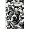 Pitbull Passion Notebook: 120 Pages of Blank Lined Paper for