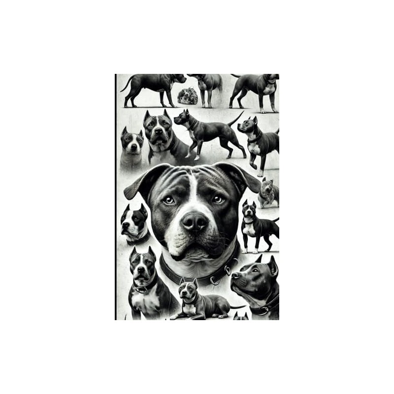 Pitbull Passion Notebook: 120 Pages of Blank Lined Paper for