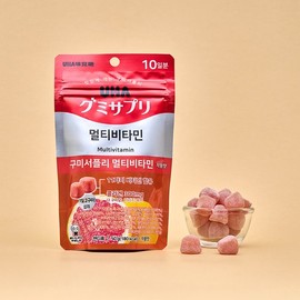 미카구토 구미서플리 3종(멀티비타민+비타민c+철분) 50g(2.5gx20구미) Mikaguto Gummy Supplement 3 Types (Multivitamin + Vitamin C + Iron) 50g (2.5g x 20 Gummies)