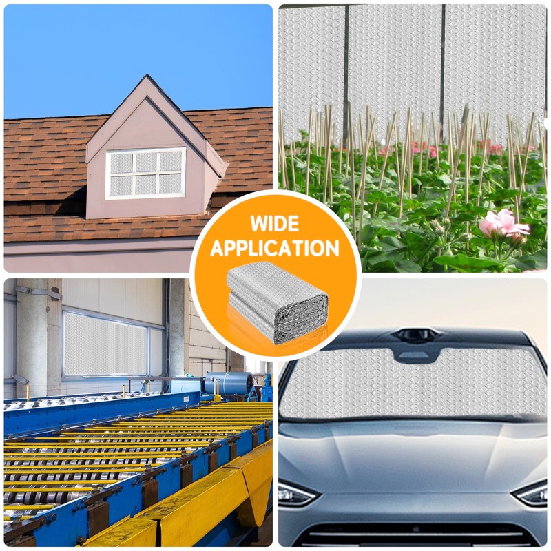 Reflective Foil Insulation, Double Reflective Bubble Insulation Sheet, Aluminum Foil