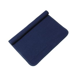 Montessori Mat Holder for Toddlers Babies Children Cotton Working Rug for Nursery Preschool Kindergarten, 23.6''×15.8'', Navy Blue